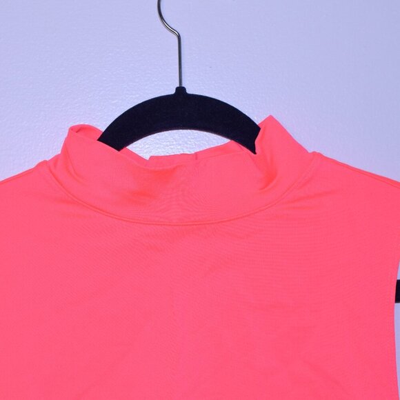 Women's Free People Movement Bright Lights Coral Performance Crop Tank - Size S - Picture 2 of 6
